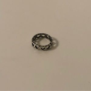 James Avery Tiny Hearts Ring Size 2